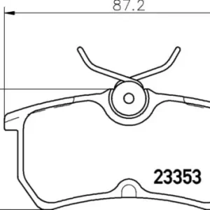 Ekspresowa dostawa MDB1959 M1144 MINTEX KLOCKI HAMULCOWE