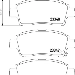 Ekspresowa dostawa MDB2006 M1144 MINTEX KLOCKI HAMULCOWE