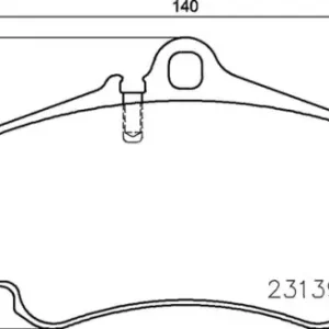 MDB2039 M1166 MINTEX KLOCKI HAMULCOWE Kup teraz