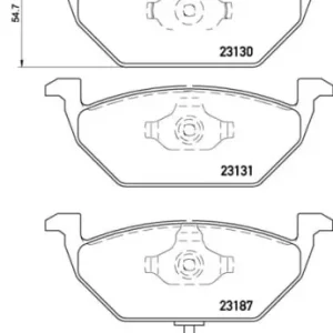 MDB2041 M1144 MINTEX KLOCKI HAMULCOWE Oferta