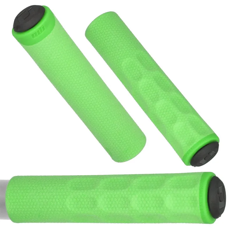 Najlepsza cena Chwyty kierownicy ODI F-1 Series Vapor Grip, zielone, czarne korki