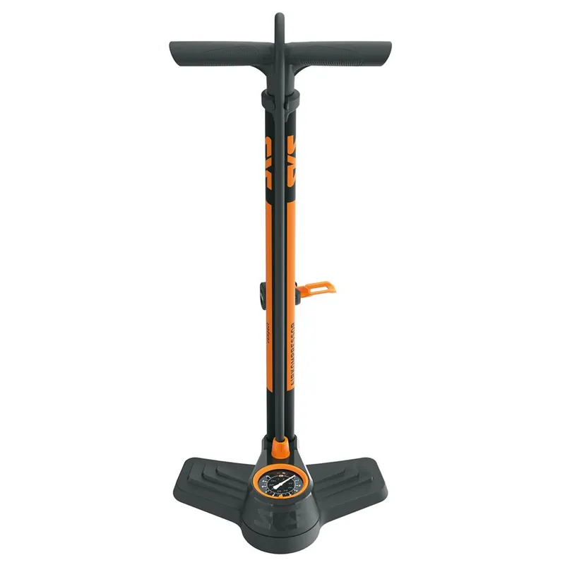 Pompka podłogowa SKS Airkompressor Compact 10.0, czarna Darmowa dostawa