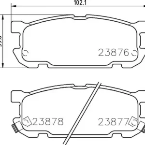 Najlepsza cena MDB2249 M1144 MINTEX KLOCKI HAMULCOWE