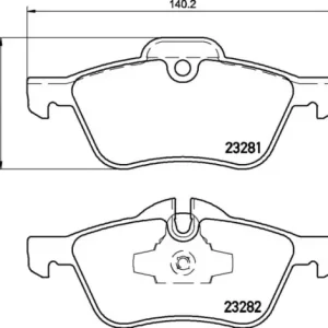 MDB2162 M1144 MINTEX KLOCKI HAMULCOWE Niska cena