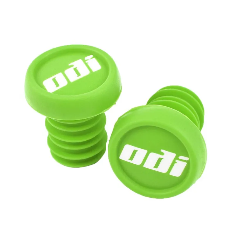 Zatyczki, korki kierownicy ODI BMX Bar End Plug, zielone limonkowe - bez opakowania Ekspresowa dostawa