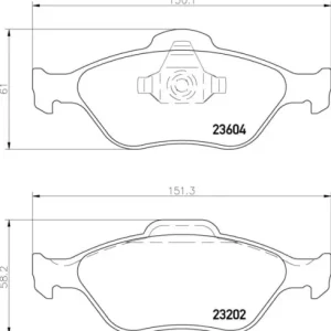 Promocja MDB2314 F4R 18.00 MINTEX KLOCKI HAMULCOWE