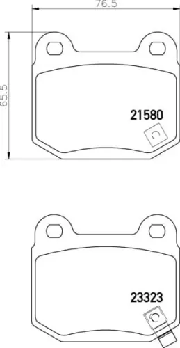 MDB2342 M1144 MINTEX KLOCKI HAMULCOWE Tylko dziś