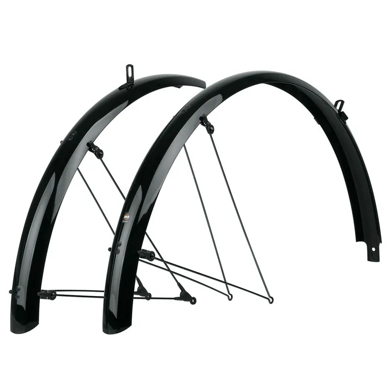 Zestaw błotników SKS Bluemels Basic 28", 55 mm, pręty, czarne Niska cena