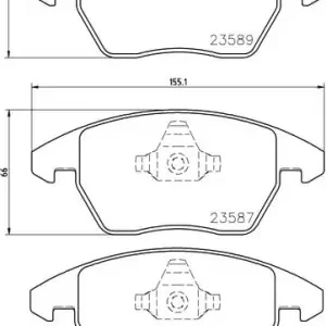 MDB2604 M1166 MINTEX KLOCKI HAMULCOWE Ostatnia szansa