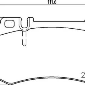 Ostatnia szansa MDB2621 M1144 MINTEX KLOCKI HAMULCOWE