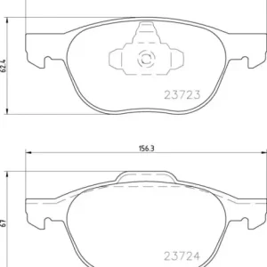 MDB2634 M1144 MINTEX KLOCKI HAMULCOWE Najlepsza cena