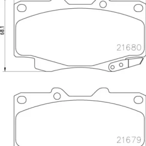 MDB2718 M1144 MINTEX KLOCKI HAMULCOWE Oferta limitowana