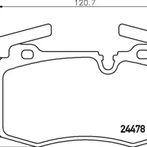 MDB2982 M1144 MINTEX KLOCKI HAMULCOWE Oferta limitowana