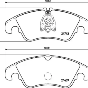Oferta MDB3041 M1155 MINTEX KLOCKI HAMULCOWE