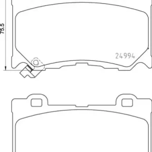 MDB3109 M1155 MINTEX KLOCKI HAMULCOWE Oferta
