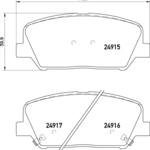 MDB3282 M1144 MINTEX KLOCKI HAMULCOWE Kup teraz