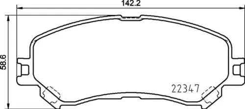 Tylko dziś MDB3890 F6R 18.50 MINTEX KLOCKI HAMULCOWE