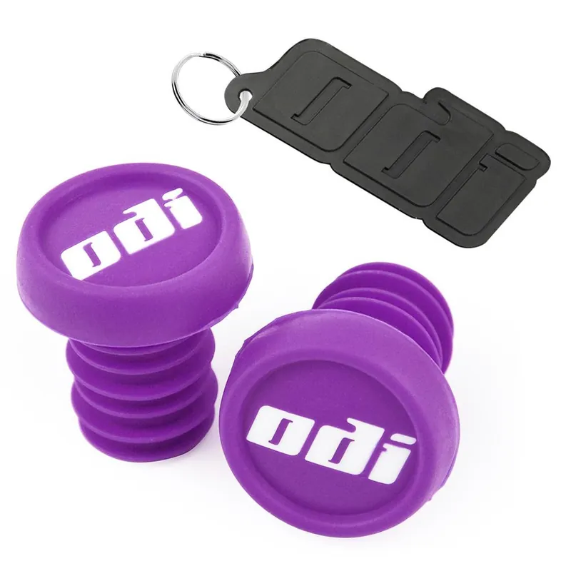 Zwrot pieniędzy Zatyczki, korki kierownicy ODI BMX Bar End Plug, fioletowe