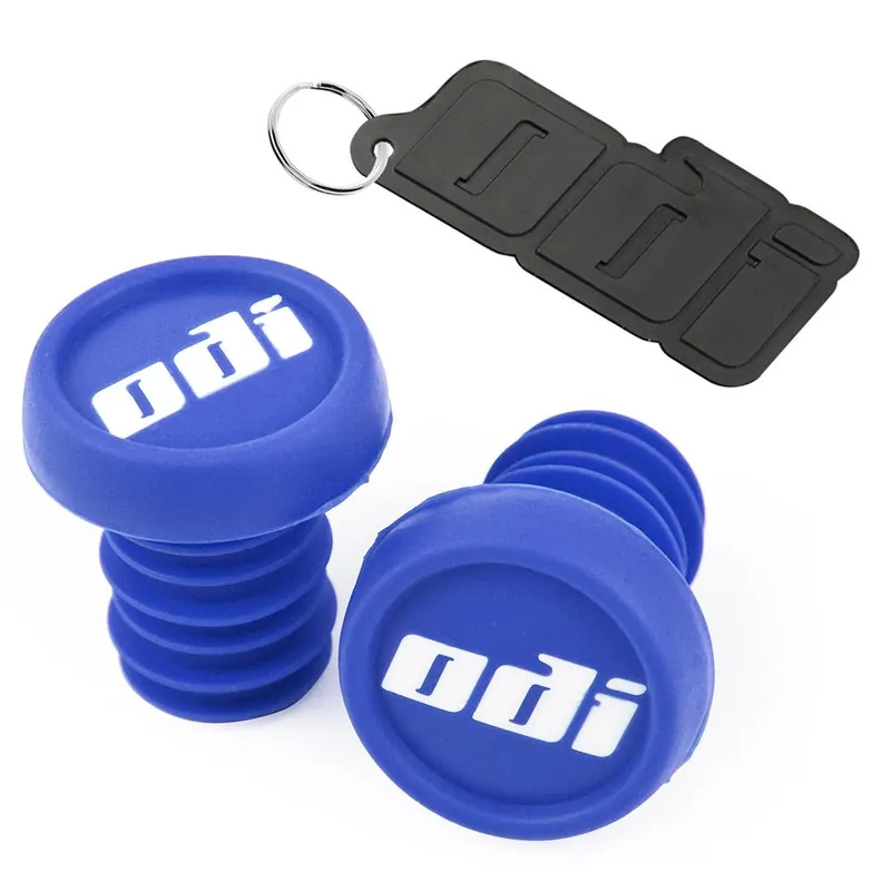 Promocja Zatyczki, korki kierownicy ODI BMX Bar End Plug, granatowe