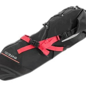 Popularny Wodoodporna torba pod siodło Zefal Z Adventure R11, czarno czerwona