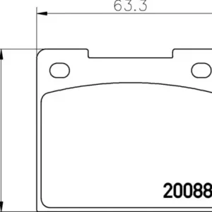 Oferta MGB535 F4R 14.40 MINTEX KLOCKI HAMULCOWE
