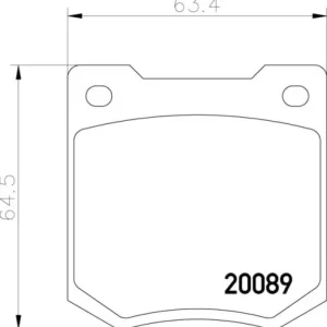 Wyprzedaż MGB535M1166 MINTEX KLOCKI HAMULCOWE
