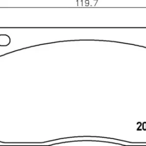 MGB585 F4R 15.60 MINTEX KLOCKI HAMULCOWE Bezpieczna płatność