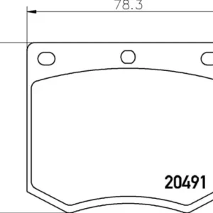 MGB633 M1166-17MMMINTEX KLOCKI HAMULCOWE Oferta limitowana
