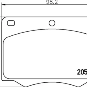 MGB642 M1155MINTEX KLOCKI HAMULCOWE Zwrot pieniędzy