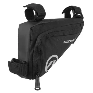 Torebka trójkątna pod ramę Accent New York, czarna Rabat