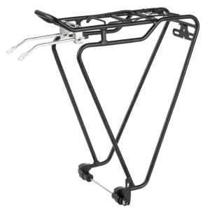 Bagażnik rowerowy RC-23 26" i 28", montowany na zacisku piasty, czarny Kup teraz