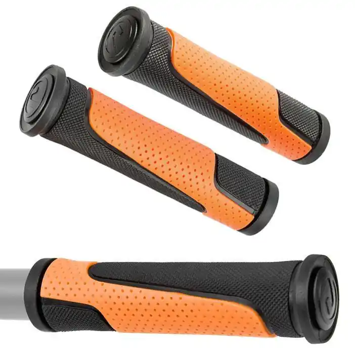 Chwyty kierownicy Accent Comet 2D 125mm, czarno-pomarańczowe Najlepsza cena