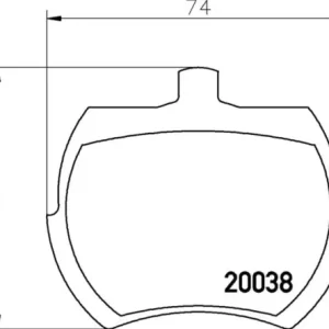 MLB37 M1155 MINTEX KLOCKI HAMULCOWE Tani