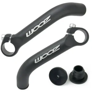 Rogi kierownicy Zoom MT-30A czarny mat Premium