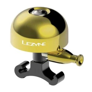 Dzwonek Lezyne Classic Brass Bell, czarno - złoty, średni Rabat