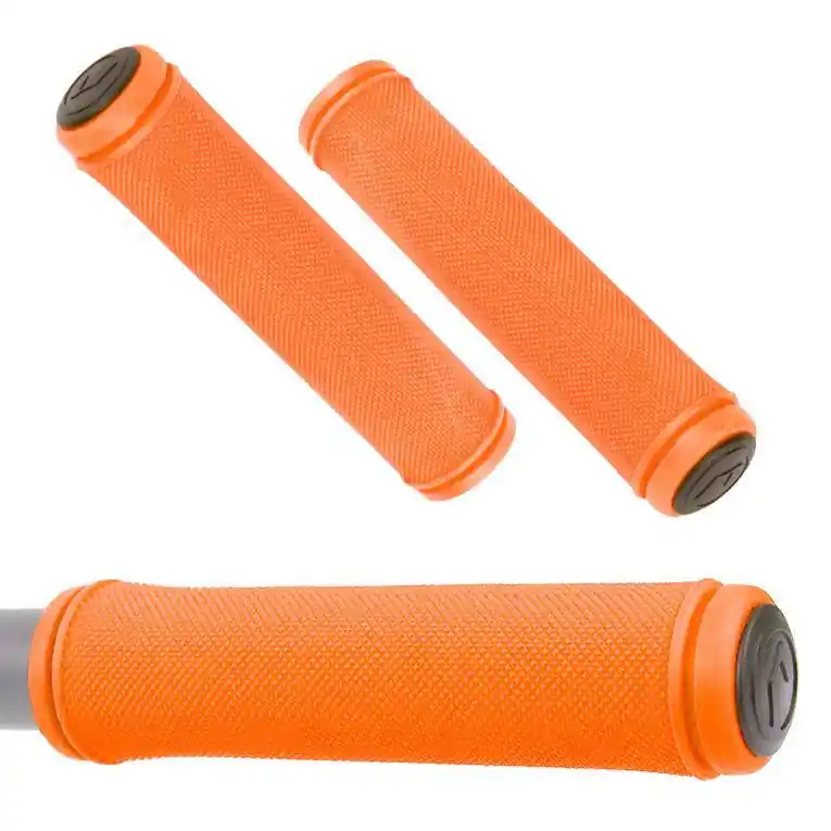 Chwyty kierownicy Accent Orion 130mm, pomarańczowe Tani