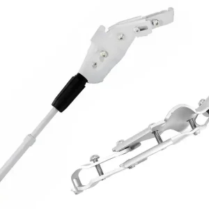 Popularny Nóżka, podpórka rowerowa Accent UNI 2 regulowana 24"-29" srebrna