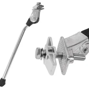 Nóżka, podpórka rowerowa centralna Accent Classic 26" srebrna Ostatnia szansa