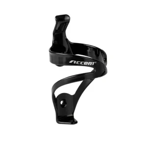 Oferta limitowana Koszyk na bidon Accent Twist czarny połysk