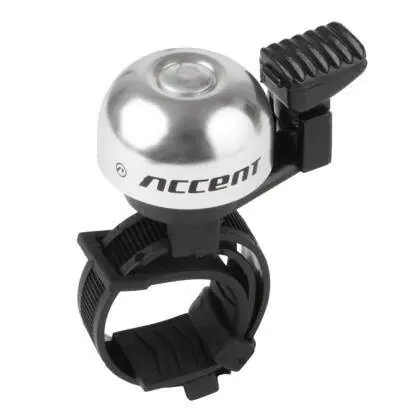 Bezpieczna płatność Dzwonek Accent Ding srebrny