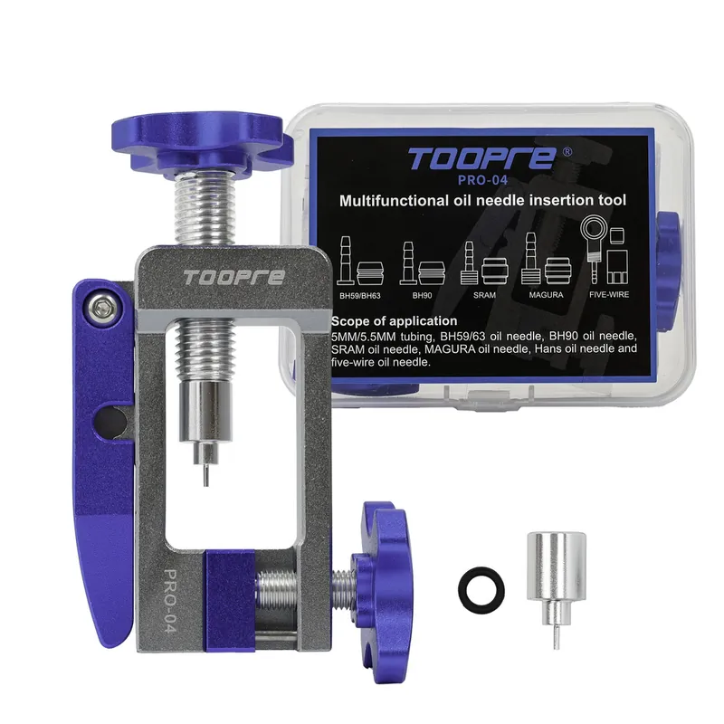 Najlepsza cena Aluminiowy przyrząd Toopre Pro-04 do montażu końcówek przewodów hamulcowych + obcinak przewodów