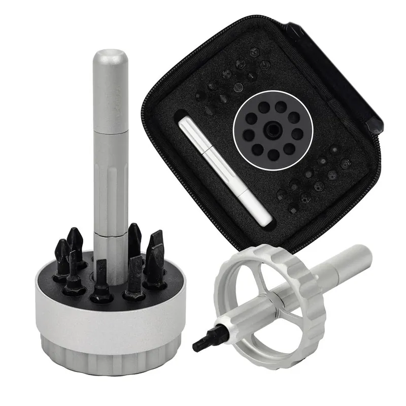 Bezpieczna płatność Wkrętak precyzyjny MinInch Spinner Drive Standard Edition Plus Silver- 20 bitów