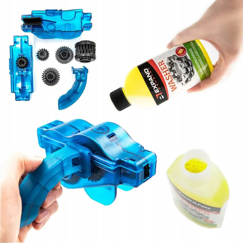 Oferta limitowana PRZYRZĄD + PŁYN do czyszczenia łańcucha rowerowego