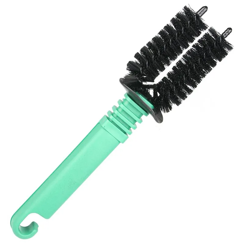 Podwójna szczotka do czyszczenia ramy roweru, twarde włosie Wysoka jakość