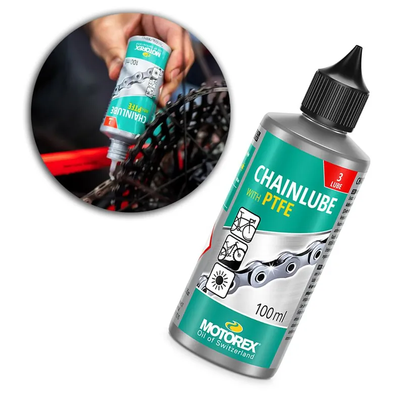 Olej do łańcucha Motorex z teflonem 100 ml, Race - MTB/ROAD Kup teraz