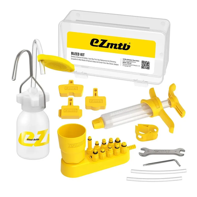 Bezpieczna płatność Zestaw EZMTB 2022 Lite do odpowietrzania hamulców hydraulicznych