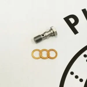 Zwrot pieniędzy śruba hamulcowa Banjo PODWJNA 3/8-24 holenderka