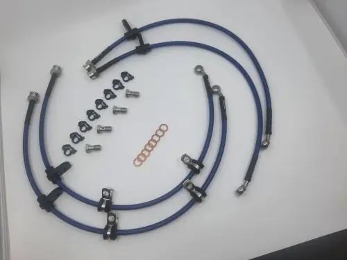 Przewody w stalowym oplocie PIZZABRAKES OUTLET Popularny