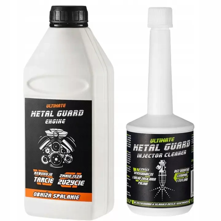 METAL GUARD ZESTAW – 500ML ENGINE + 200ML INJECTOR CLEANER Darmowa dostawa