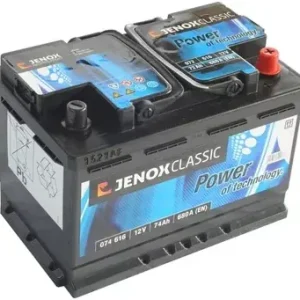JENOX 74AH 680A P+ (624) NISKI AKUMULATOR Nowość